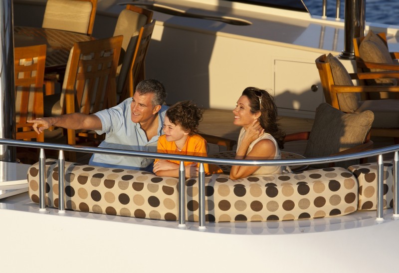 Family on charter