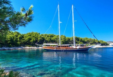 Book now for a 2019 gulet charter in Croatia.