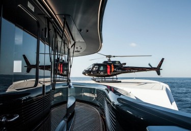 Helicopters: ultimate luxury charter yacht toys 