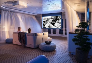 Luxury Charter Yachts with the Best Big Screens