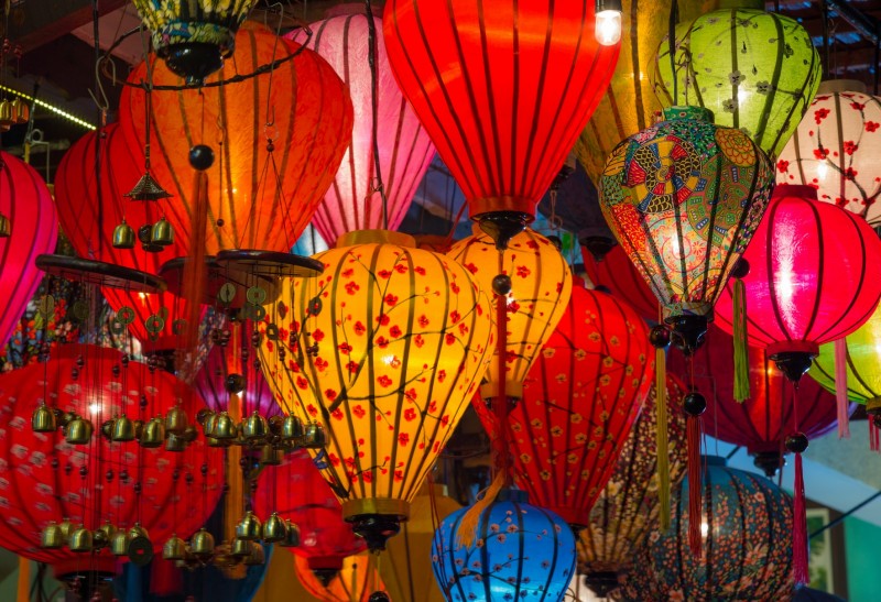 Singapore lanterns