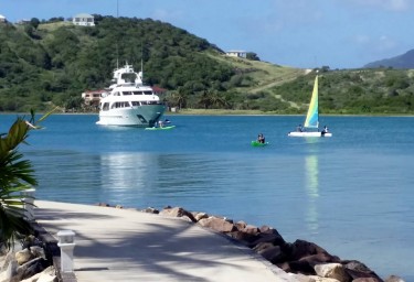Anchored in Antigua