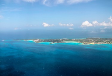 Aerial View of Anguilla