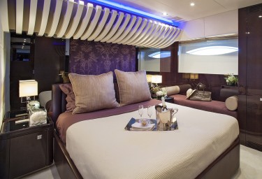 Luxury Charter Motor Yacht MY TOY VIP Cabin