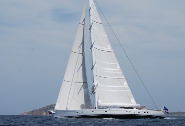 Sailing Yacht HYPERION in Sardinia