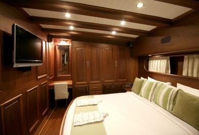 Gulet de luxe CANER IV cabine invités double