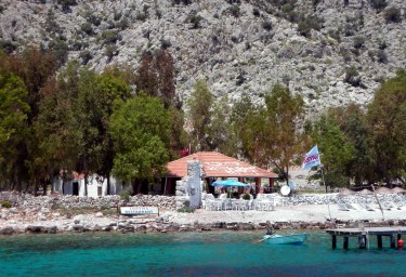 Dining Ashore During Your Charter at Loryma Bay Restaurant