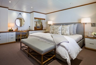 Luxury Expedition Yacht SURI Guest Lagoon Cabin