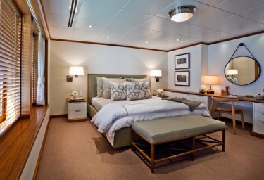 Luxury Expedition Yacht SURI Guest Willow Cabin