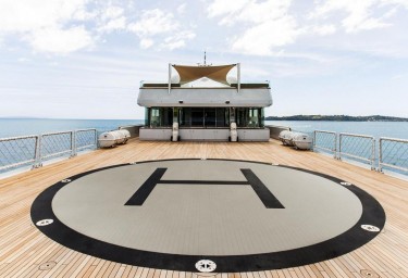 Luxury Expedition Yacht SURI Helipad