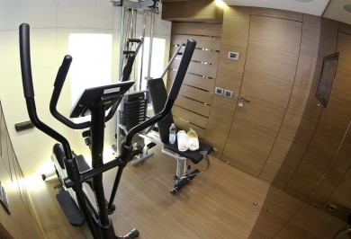 Charter Yacht OURANOS Gym