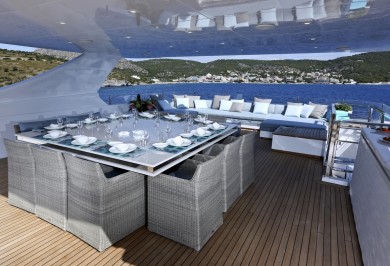 Charter Yacht OURANOS Sun Deck