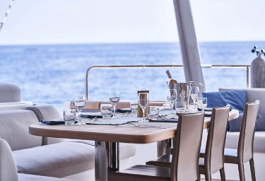 BABAC Aft Deck Dining