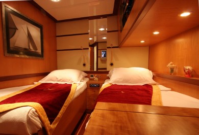 Serenity 86 cabine à deux lits jumeaux 