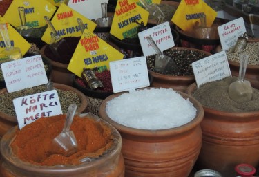 Spices in Kas Turkey