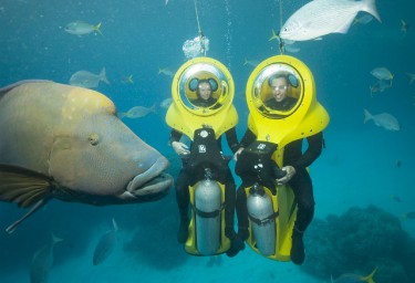 Submersibles on Great Barrier Reef