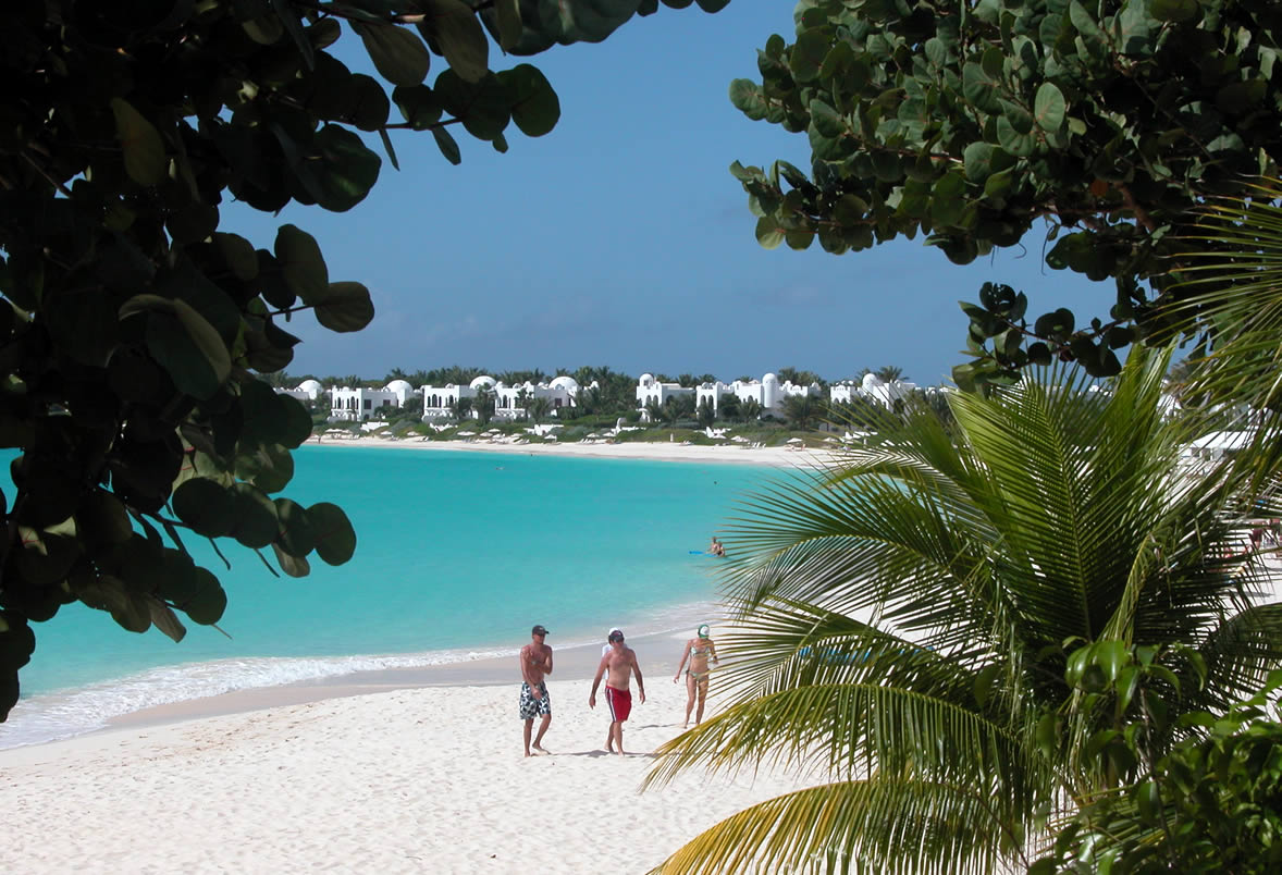 Anguilla resort visit on charter