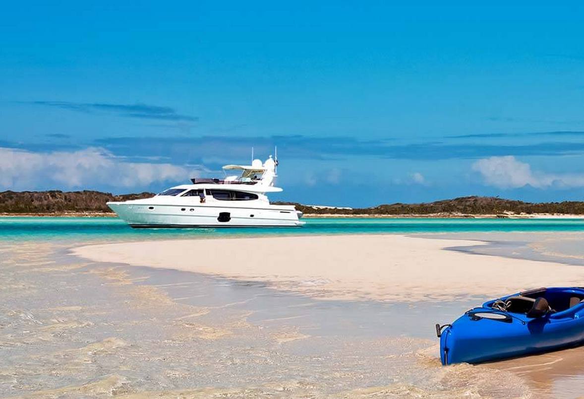 charter a yacht in the bahamas