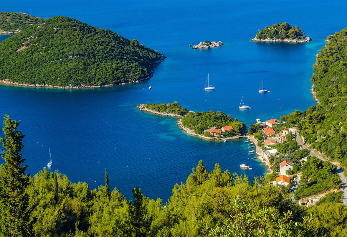 A Tranquil Bay in Croatia