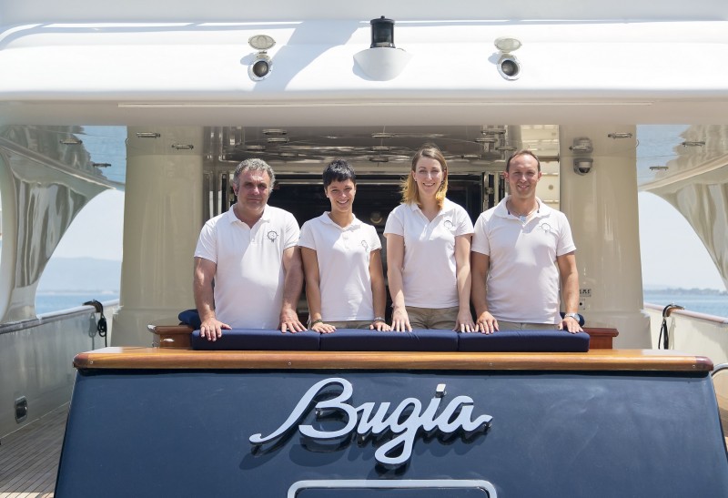 charter yacht bugia