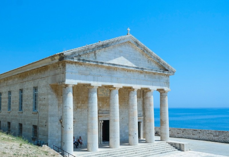 Corfu temple
