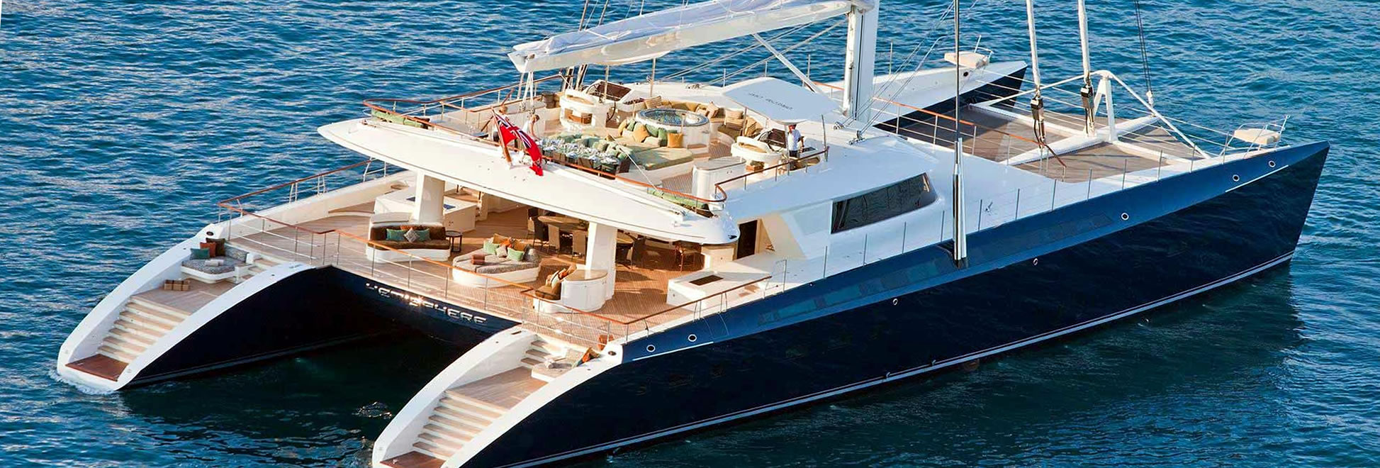 luxury catamaran yacht