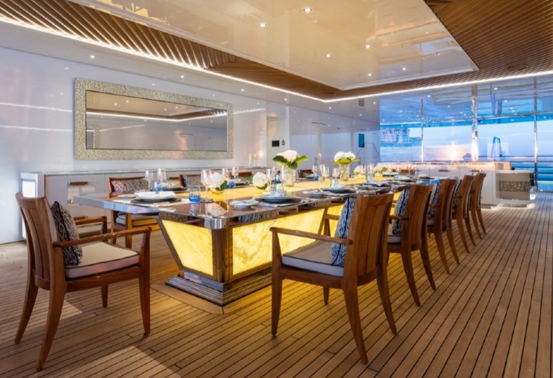 Luxury charter yacht LANA