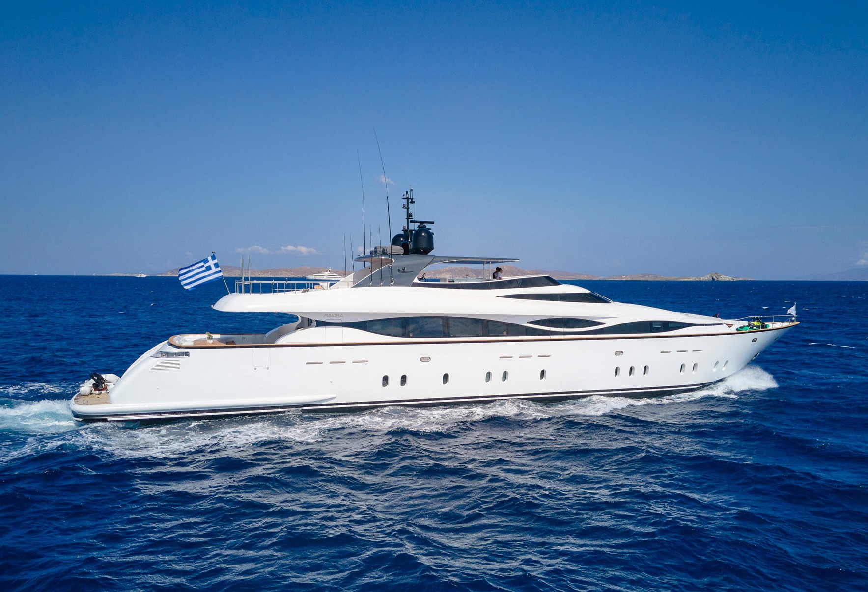 WHITE KNIGHT Motor Yacht Charter in Greece - Luxury Charter Group