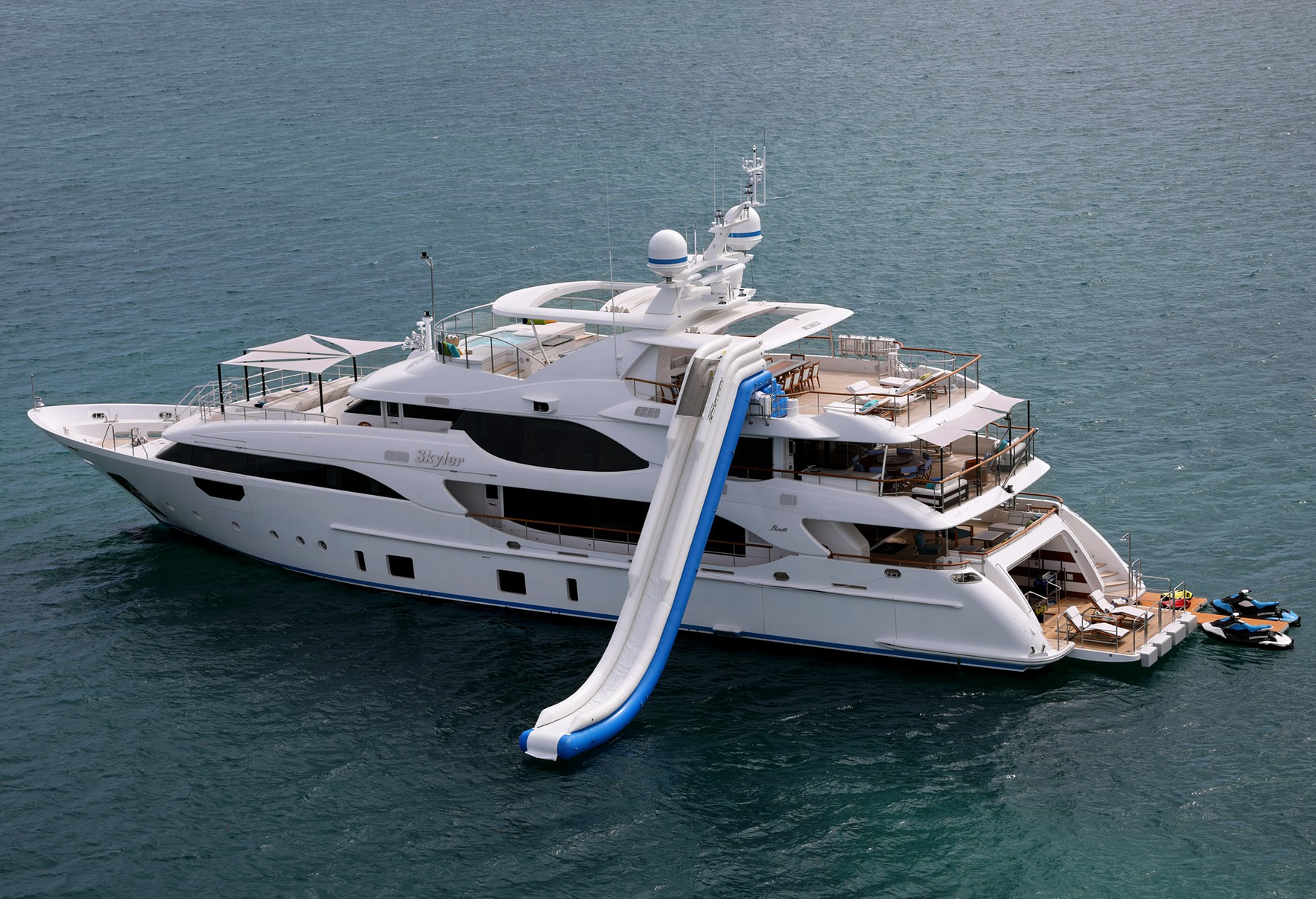 SKYLER Motor Yacht Charter in the Caribbean - Luxury Charter Group
