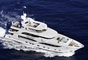 Charter Motor Yacht King Baby in the Caribbean