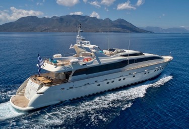 Rare Opportunity to Charter Luxury Yacht CELIA in Greece