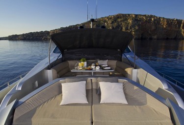 Luxury Motor Yacht SOLARIS Foredeck Leisure