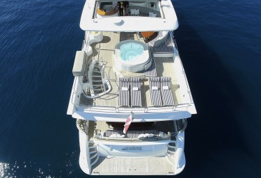 ARTEMY Aerial View of the Stern