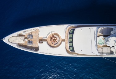 ELENA V Aerial View of the Bow