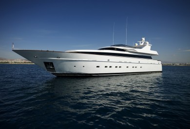 Luxury Charter Motor Yacht FELIGO V Bow View