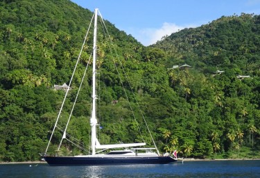 Genevieve Anchored in St lucia
