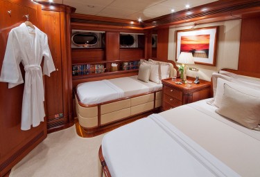Sailing Yacht HYPERION Guest Twin Cabin
